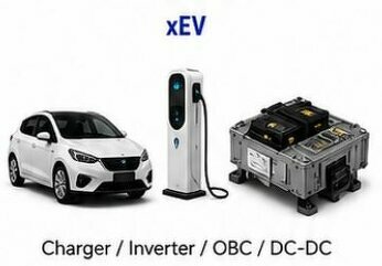 xEV

charger
Inverter
OBC
DC-DC