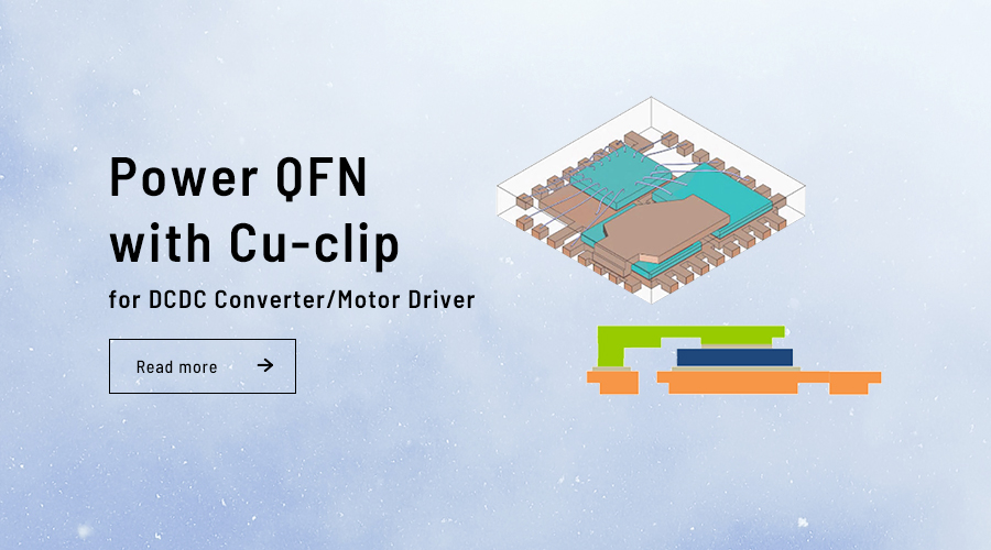 Power QFN with Cu-clip
